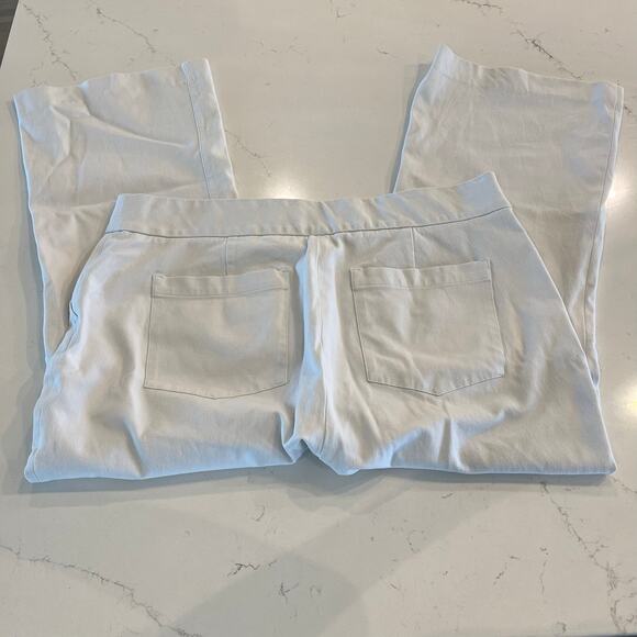SPANX On the Go Kick Flare Pants White size 1X - Picture 5 of 11